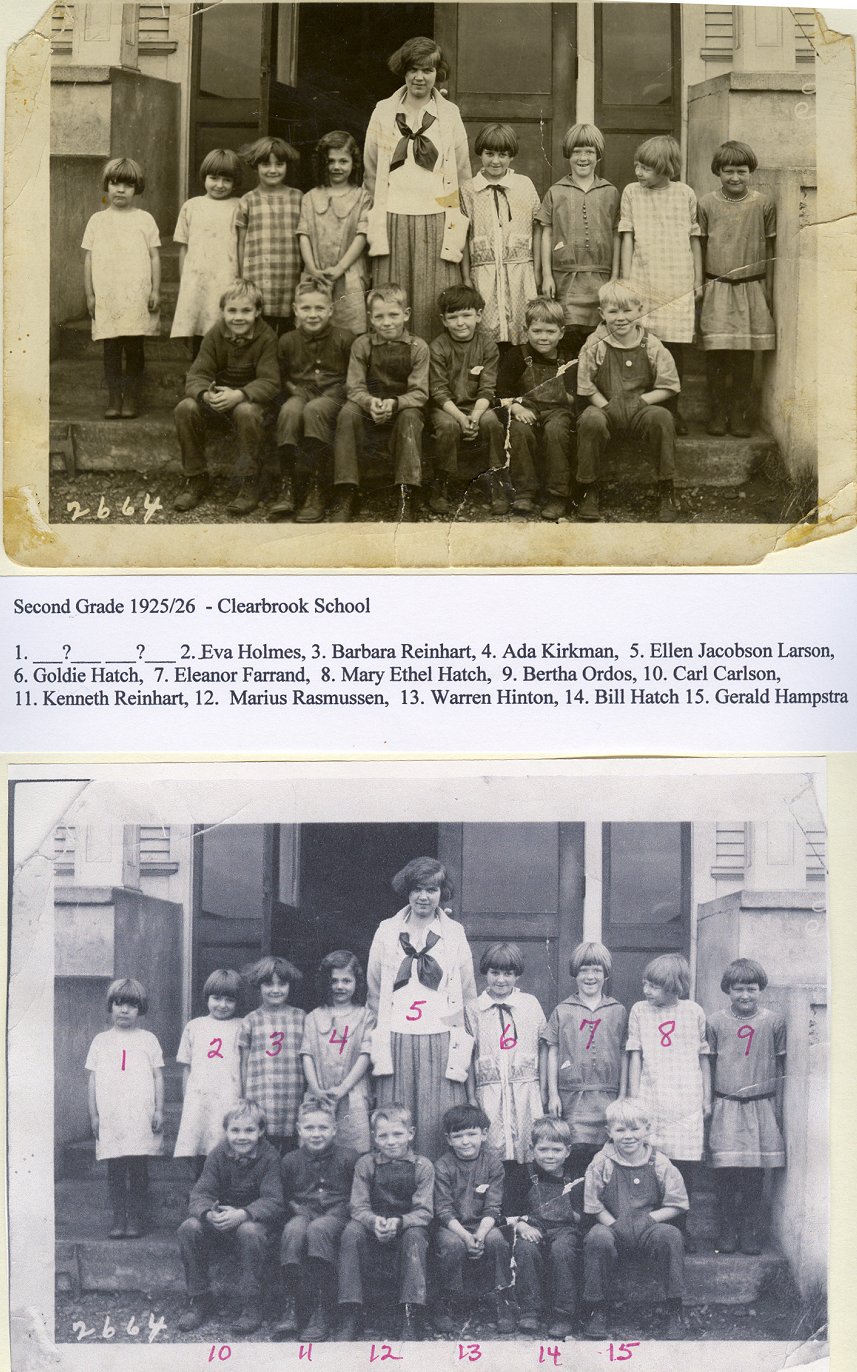 Clearbrook Class 1926-27